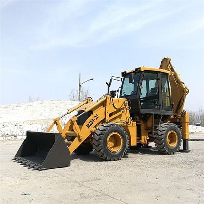 WZ30-25 Backhoe-Grabmaschinenlader mit Frontbehälter